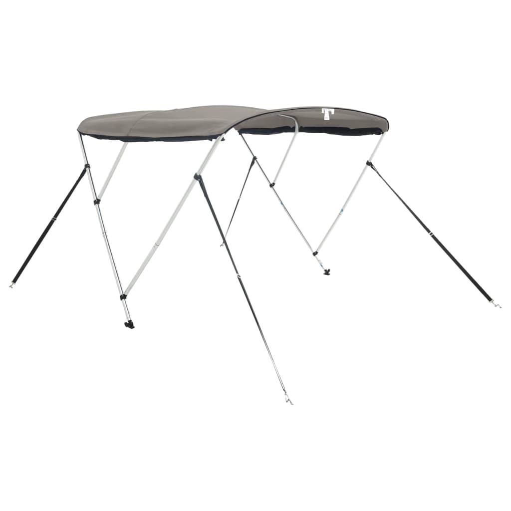 vidaXL 3-Bow Bimini-Top mit Mesh-Seitenteilen 183x(154-167)x137 cm