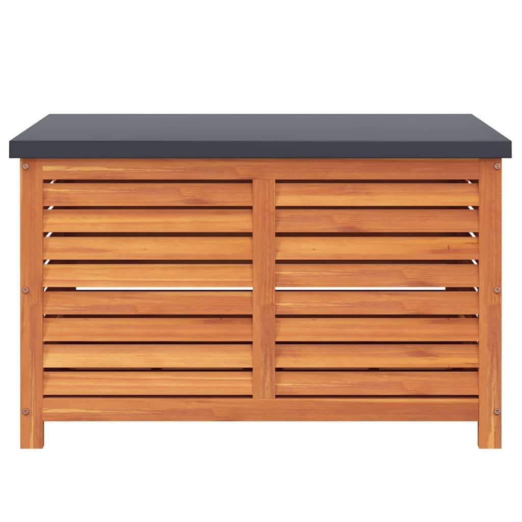 vidaXL Gartenbox 90x48x55 cm Massivholz Eukalyptus