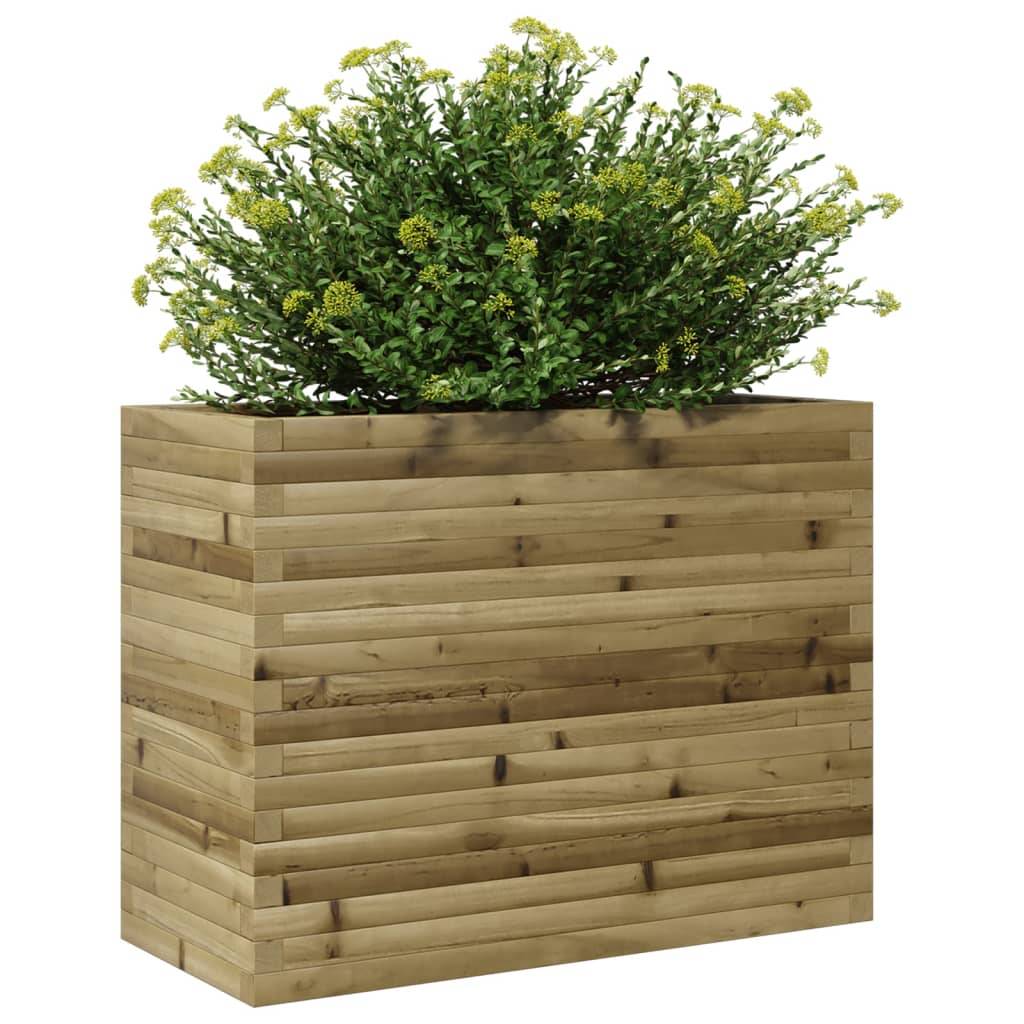 vidaXL Pflanzkübel 90x40x68,5 cm Kiefernholz Imprägniert
