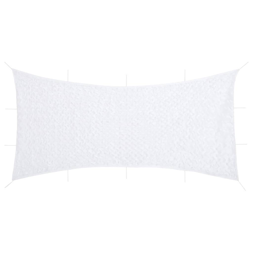 vidaXL Tarnnetz mit Aufbewahrungstasche 833x609 cm Weiß