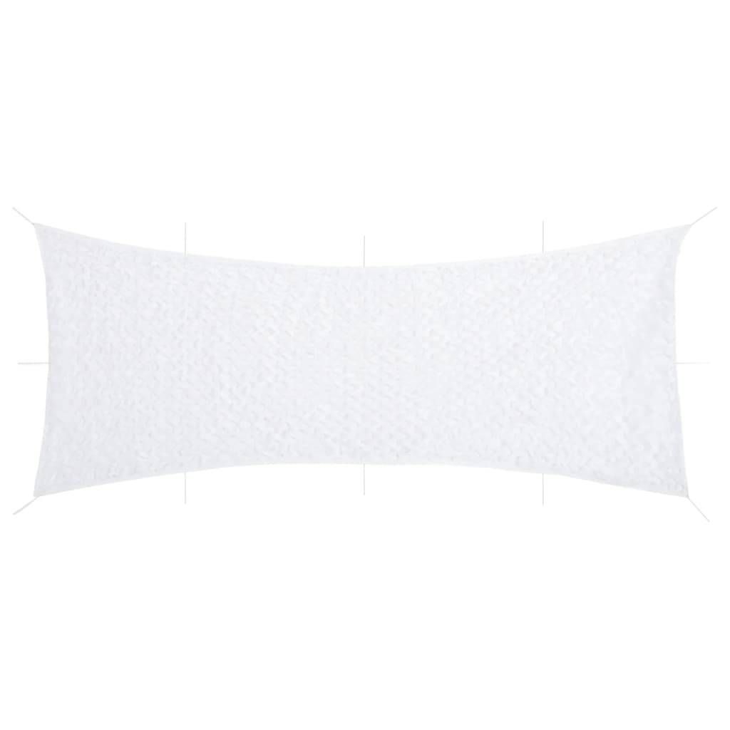 vidaXL Tarnnetz mit Aufbewahrungstasche 844x429 cm Weiß