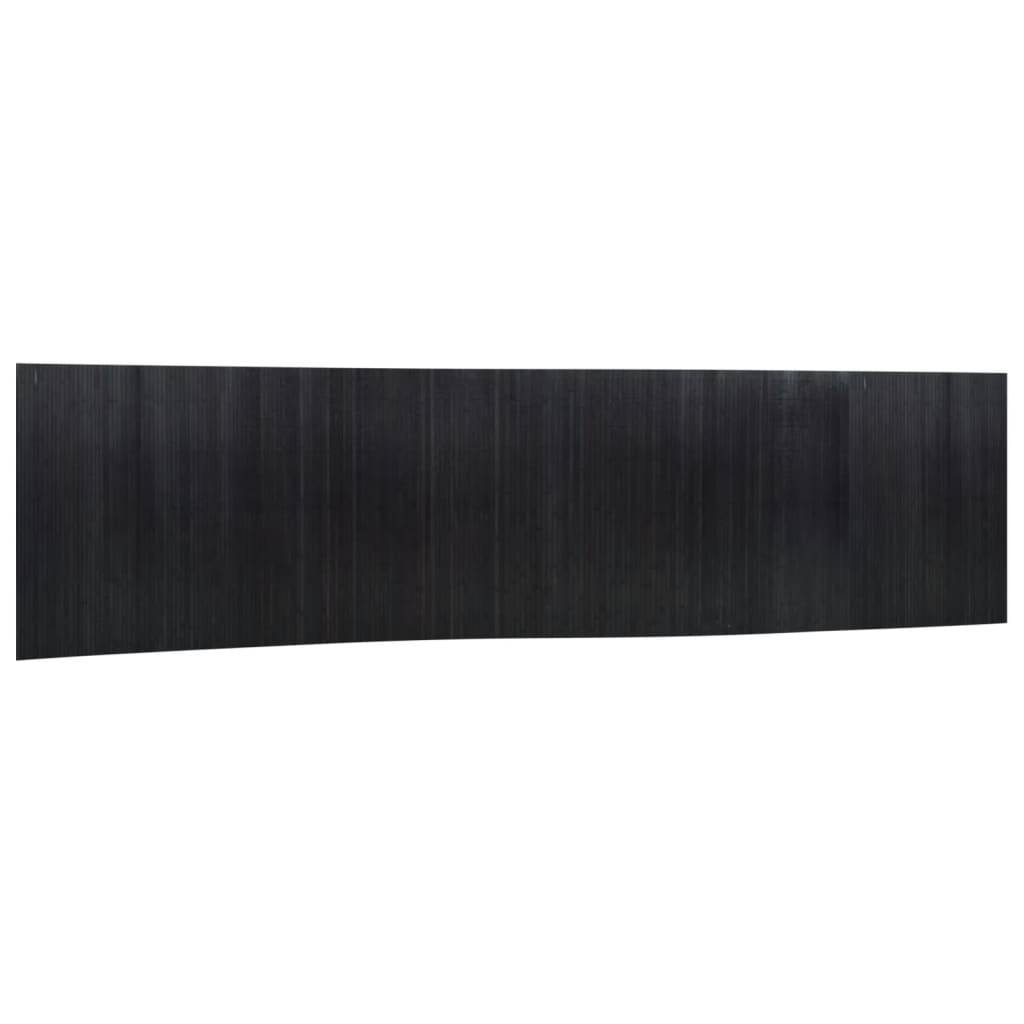 vidaXL Paravent Schwarz 165x800 cm Bambus
