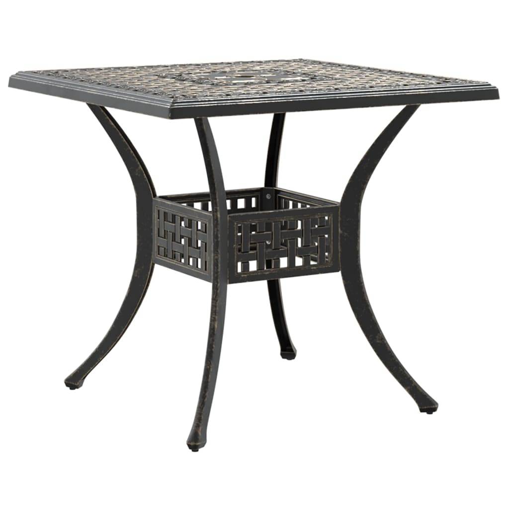 vidaXL 3-tlg. Bistro-Set Bronzen Aluminiumguss
