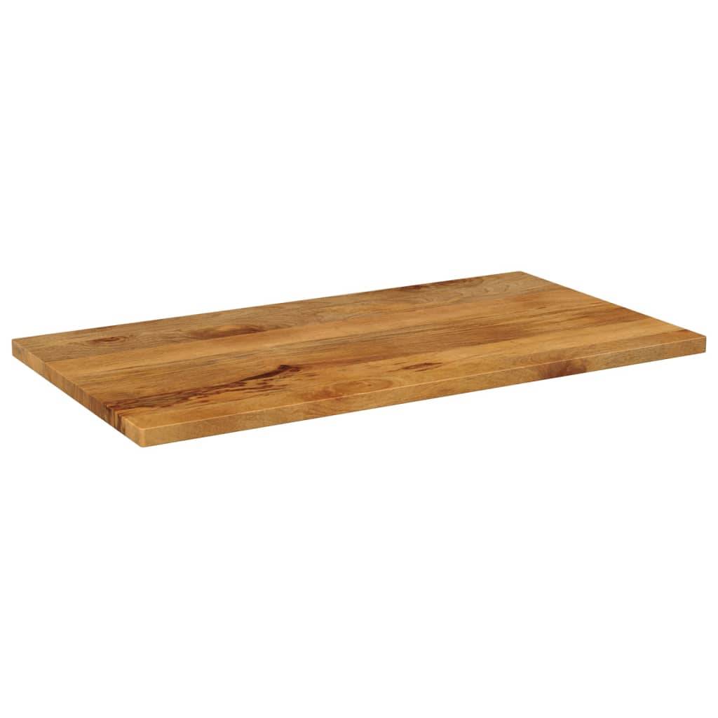 vidaXL Tischplatte 110x70x3,8 cm Rechteckig Massivholz Mango