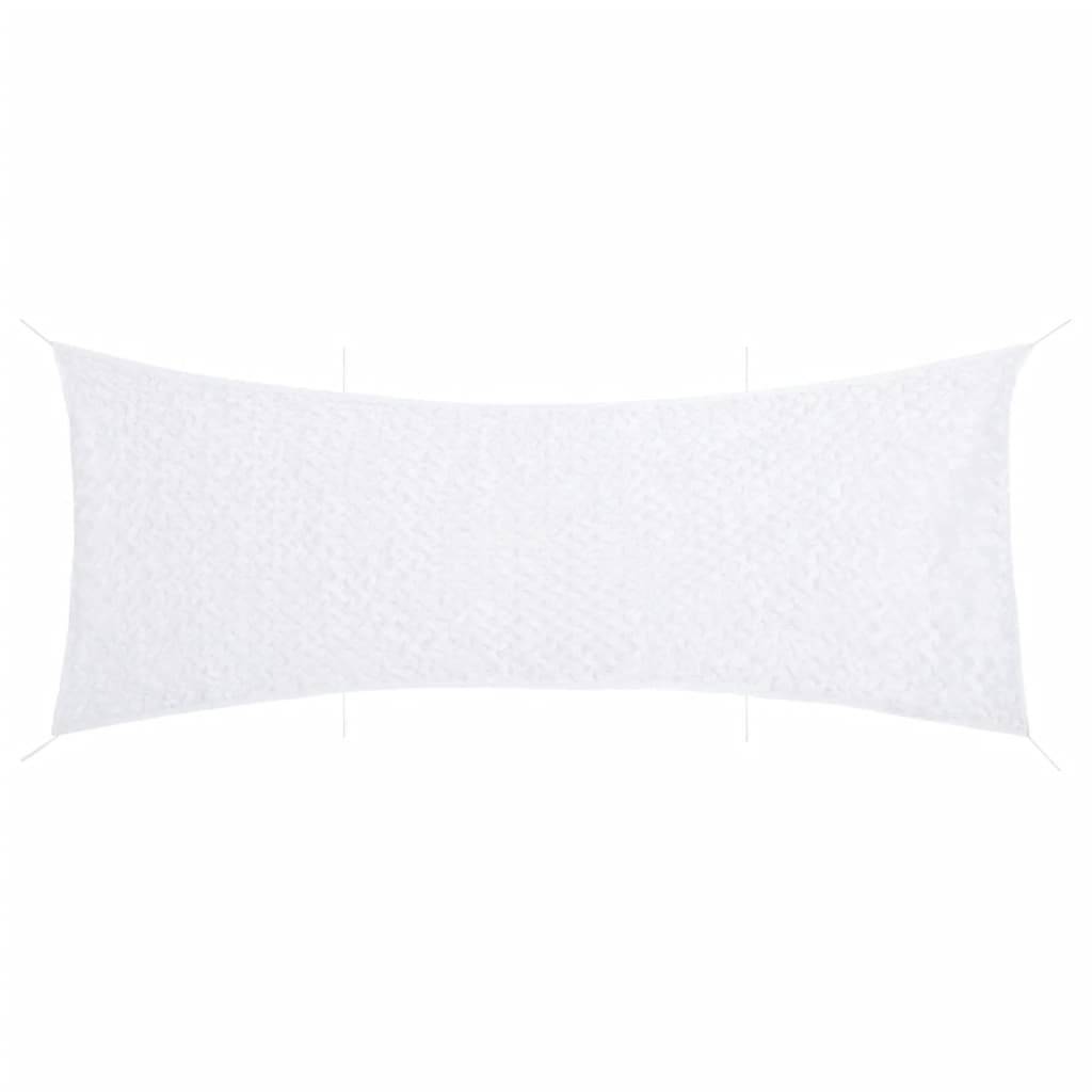 vidaXL Tarnnetz mit Aufbewahrungstasche 721x294 cm Weiß