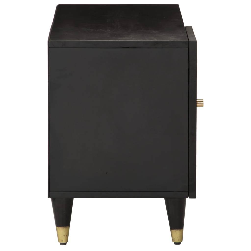vidaXL TV-Schrank 80x31,5x46 cm Massivholz Mango