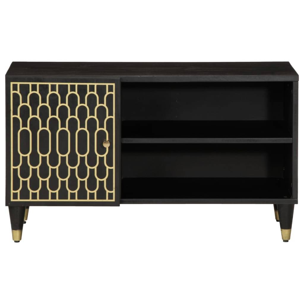 vidaXL TV-Schrank 80x31,5x46 cm Massivholz Mango