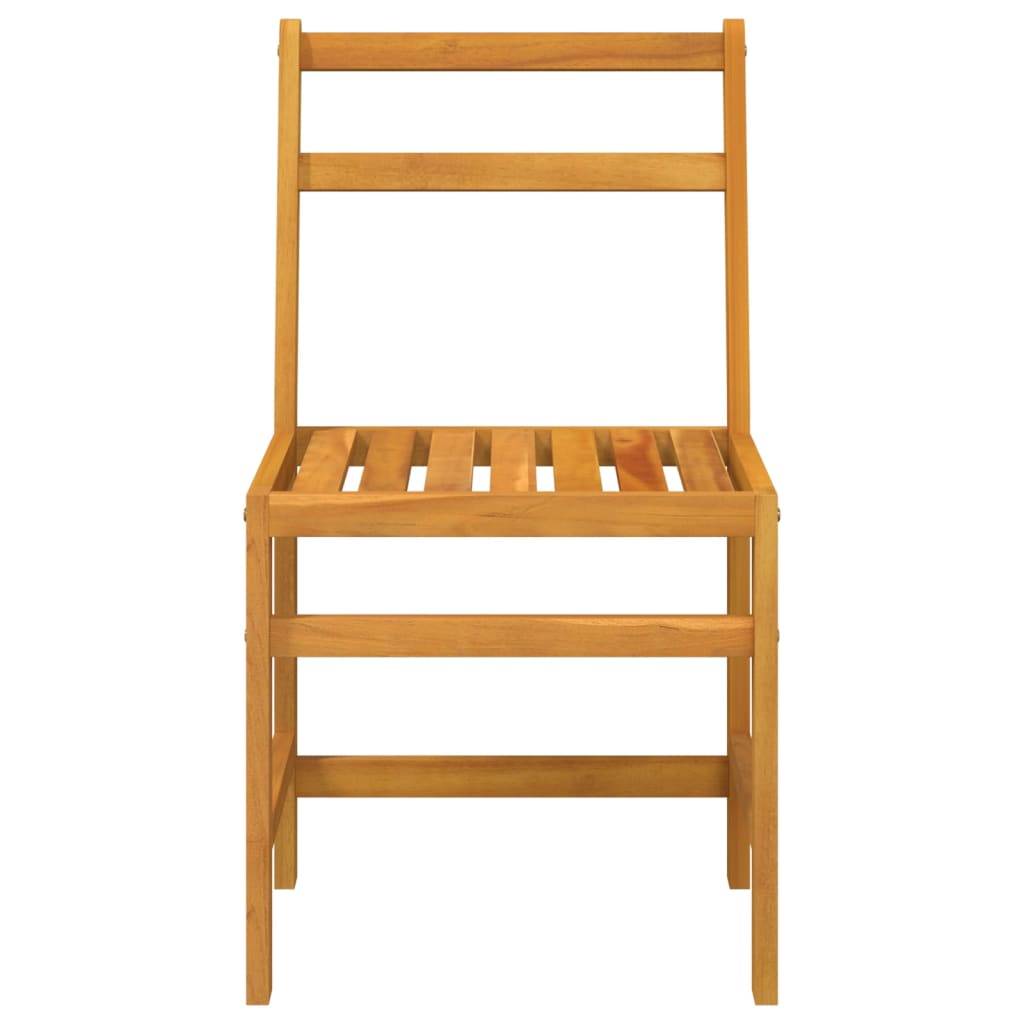 vidaXL 3-tlg. Balkonmöbel-Set Massivholz Akazie
