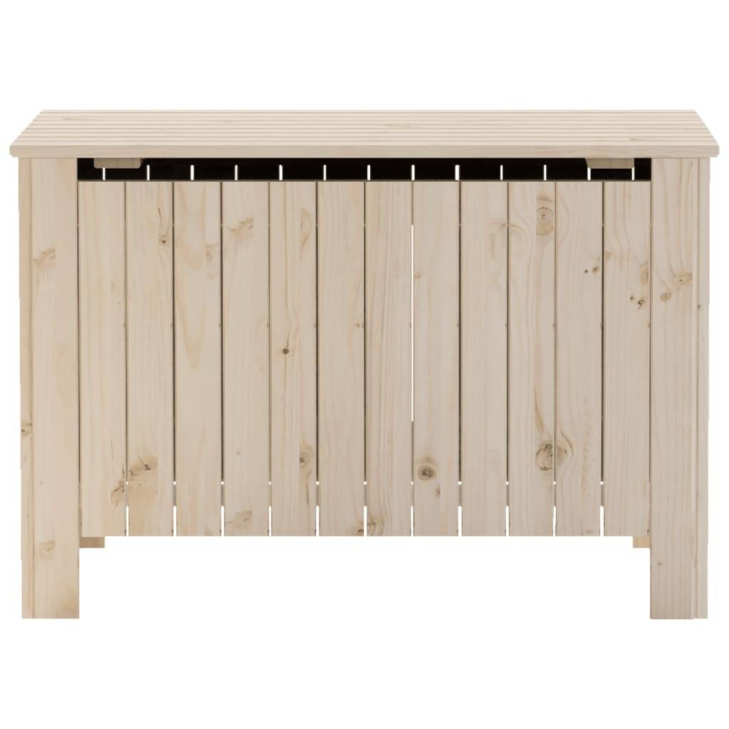 vidaXL Truhe mit Deckel RANA 80x49x54 cm Massivholz Kiefer