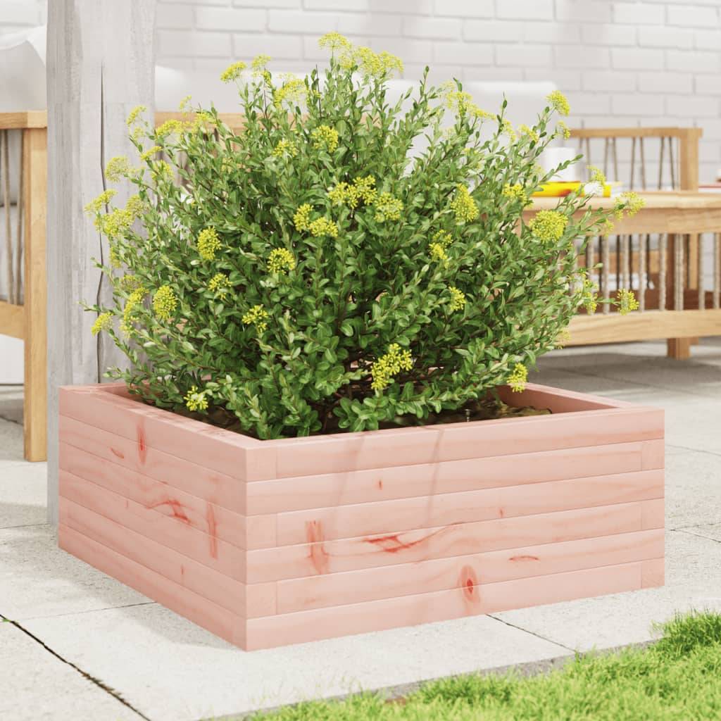 vidaXL Pflanzkübel 60x60x23 cm Massivholz Douglasie