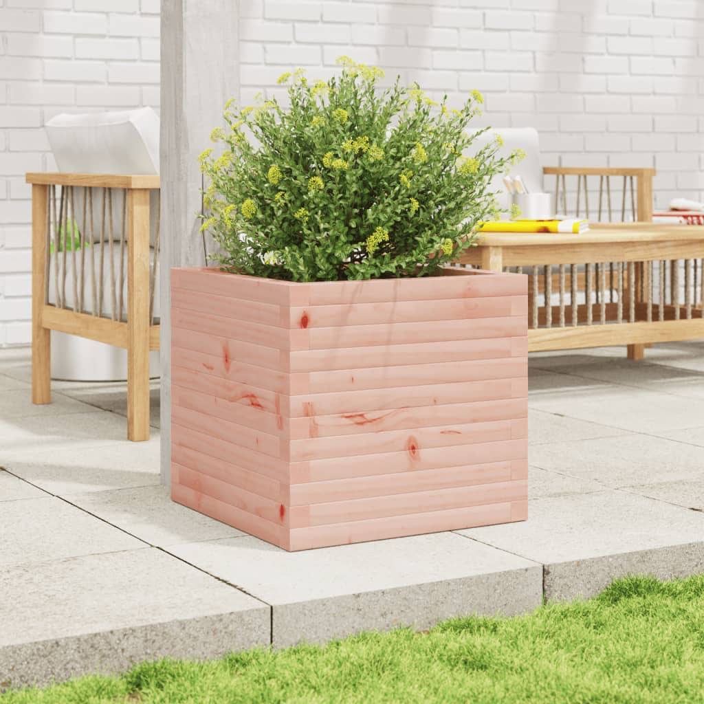 vidaXL Pflanzkübel 50x50x46 cm Massivholz Douglasie