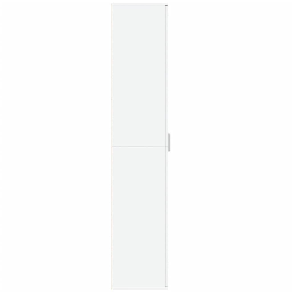 vidaXL Highboard Weiß 80x35x180 cm Holzwerkstoff