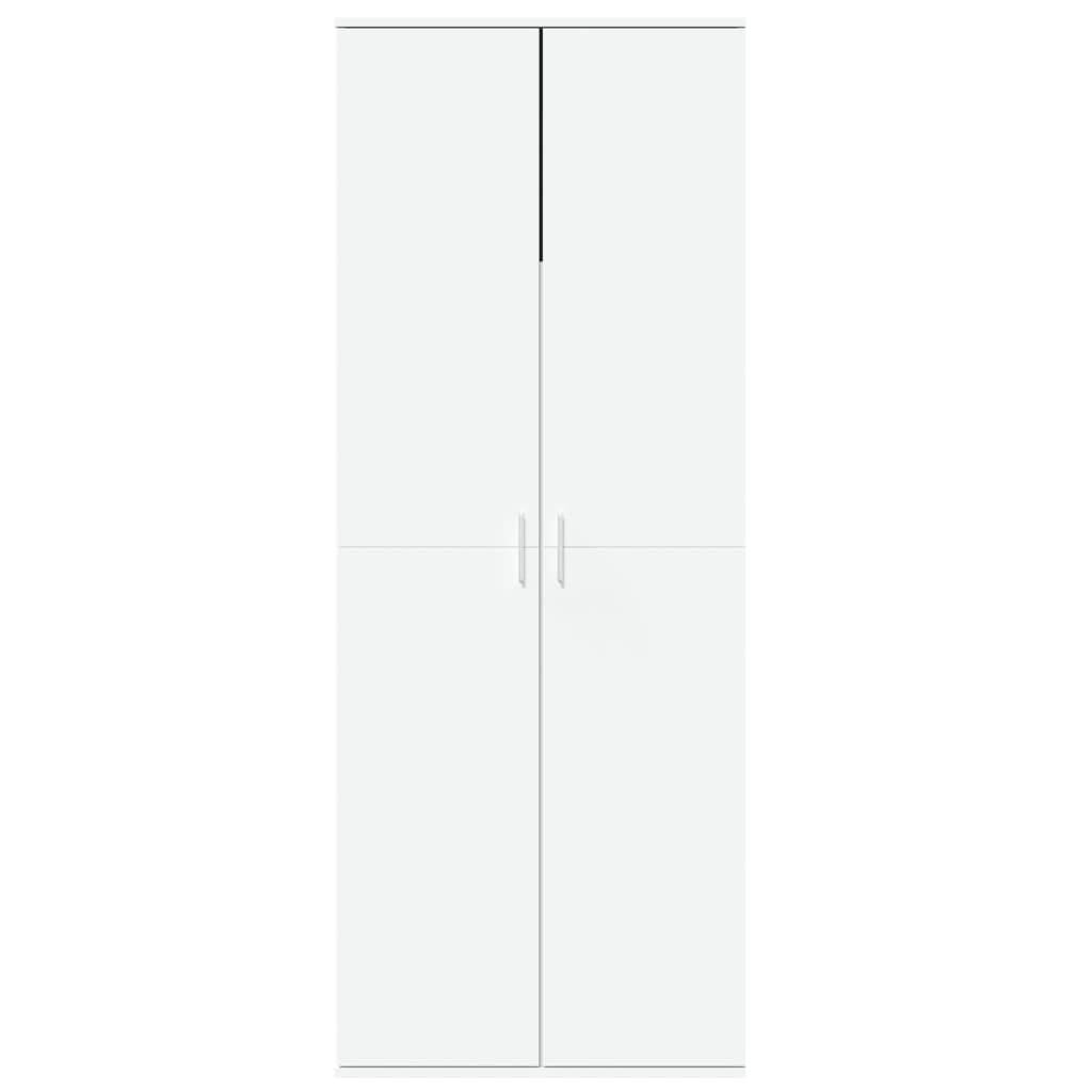 vidaXL Highboard Weiß 70x35x180 cm Holzwerkstoff