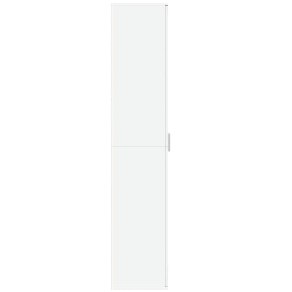 vidaXL Highboard Weiß 70x35x180 cm Holzwerkstoff