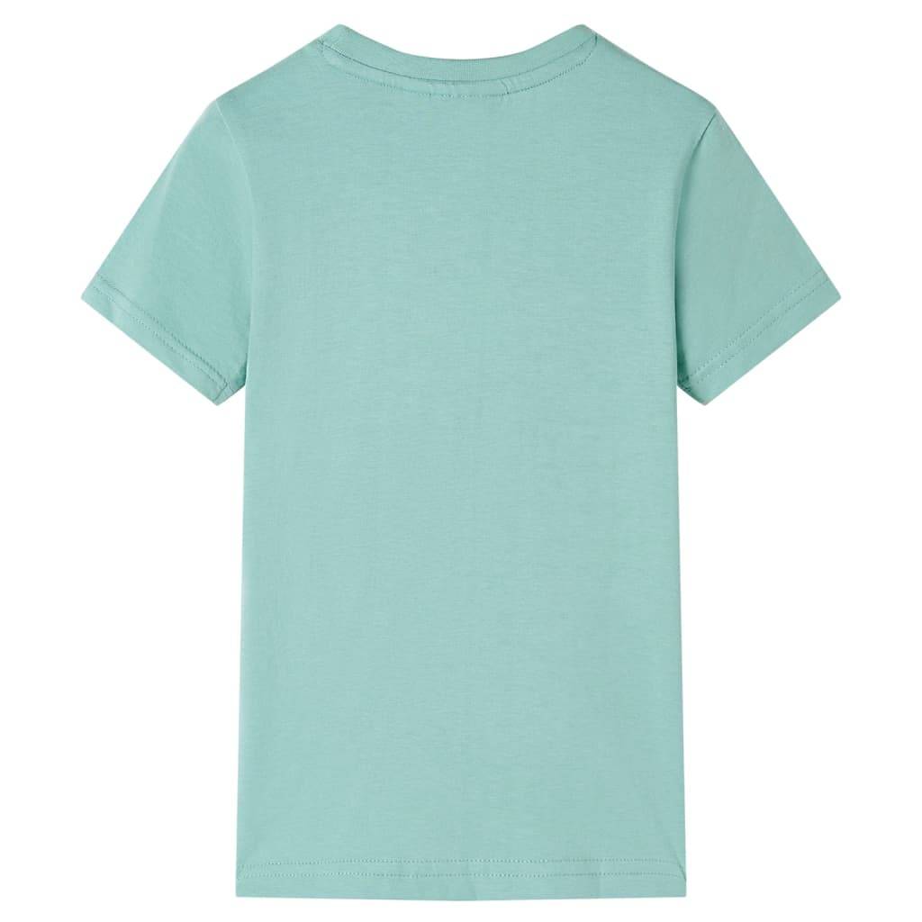 Kinder-T-Shirt Helles Khaki 104