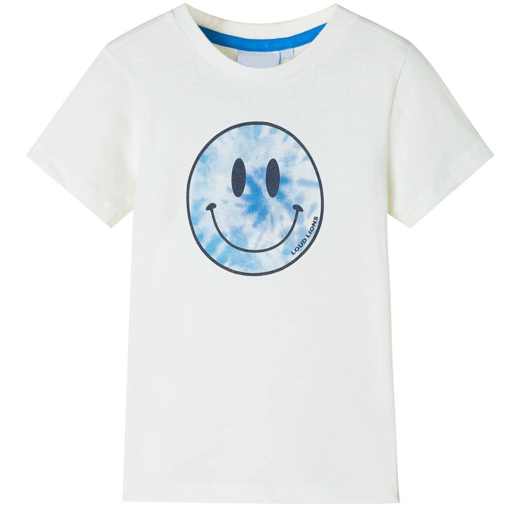 Kinder-T-Shirt Ecru 128