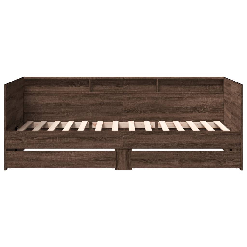 vidaXL Tagesbett mit Schubladen ohne Matratze 100x200 cm