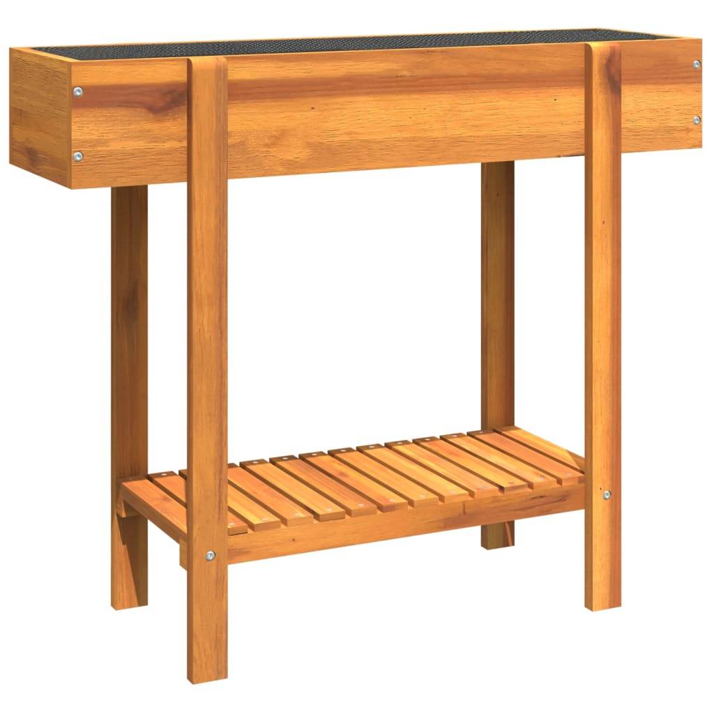 vidaXL Hochbeet 90x30x75 cm Massivholz Akazie