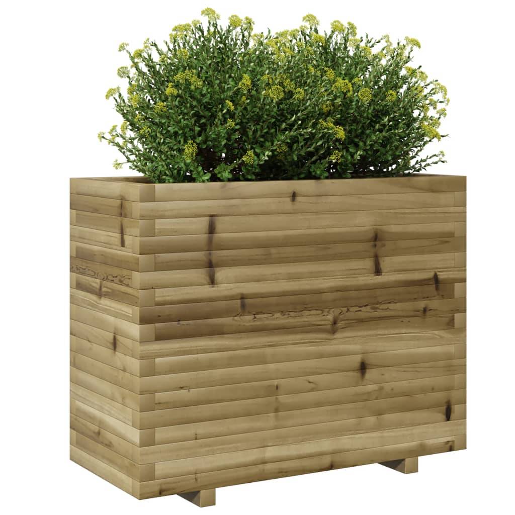 vidaXL Pflanzkübel 90x40x72,5 cm Kiefernholz Imprägniert