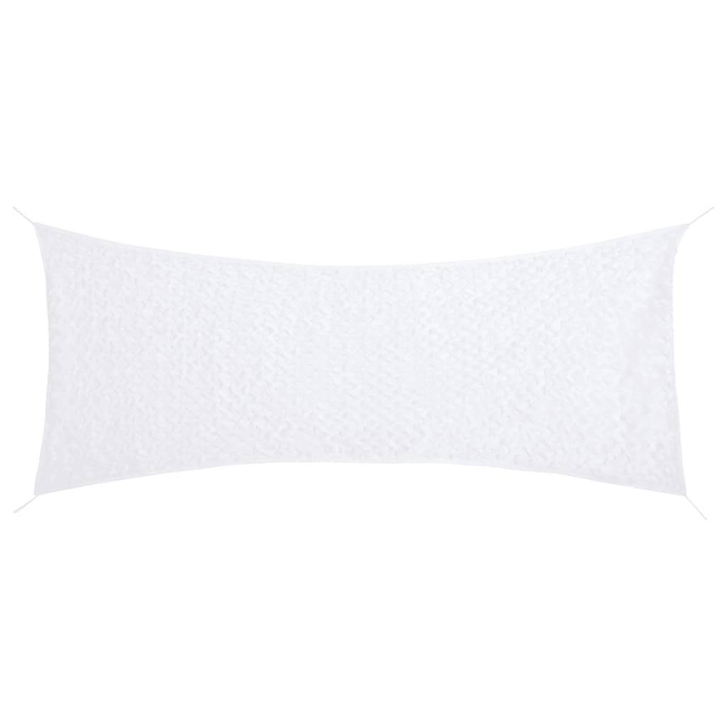 vidaXL Tarnnetz mit Aufbewahrungstasche 312x140 cm Weiß