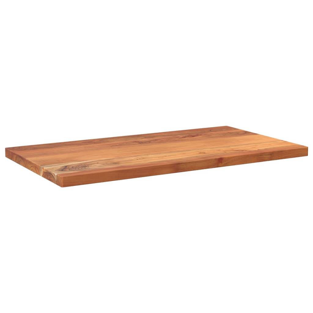 vidaXL Tischplatte 100x70x3,8 cm Rechteckig Massivholz Akazie