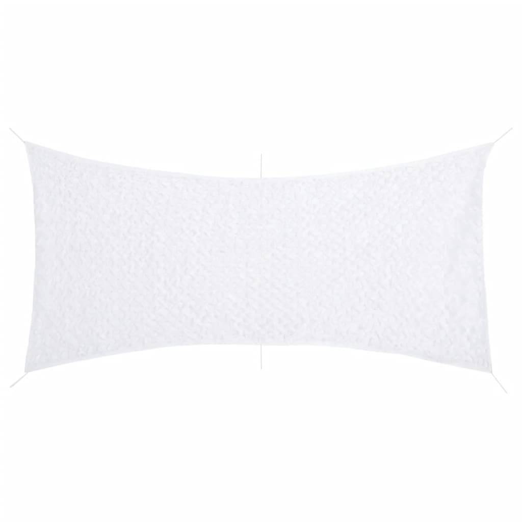 vidaXL Tarnnetz mit Aufbewahrungstasche 410x285 cm Weiß