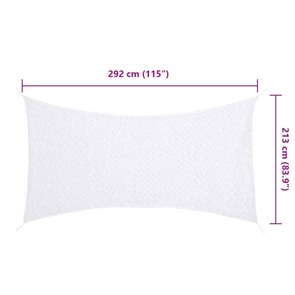 vidaXL Tarnnetz mit Aufbewahrungstasche 292x213 cm Weiß