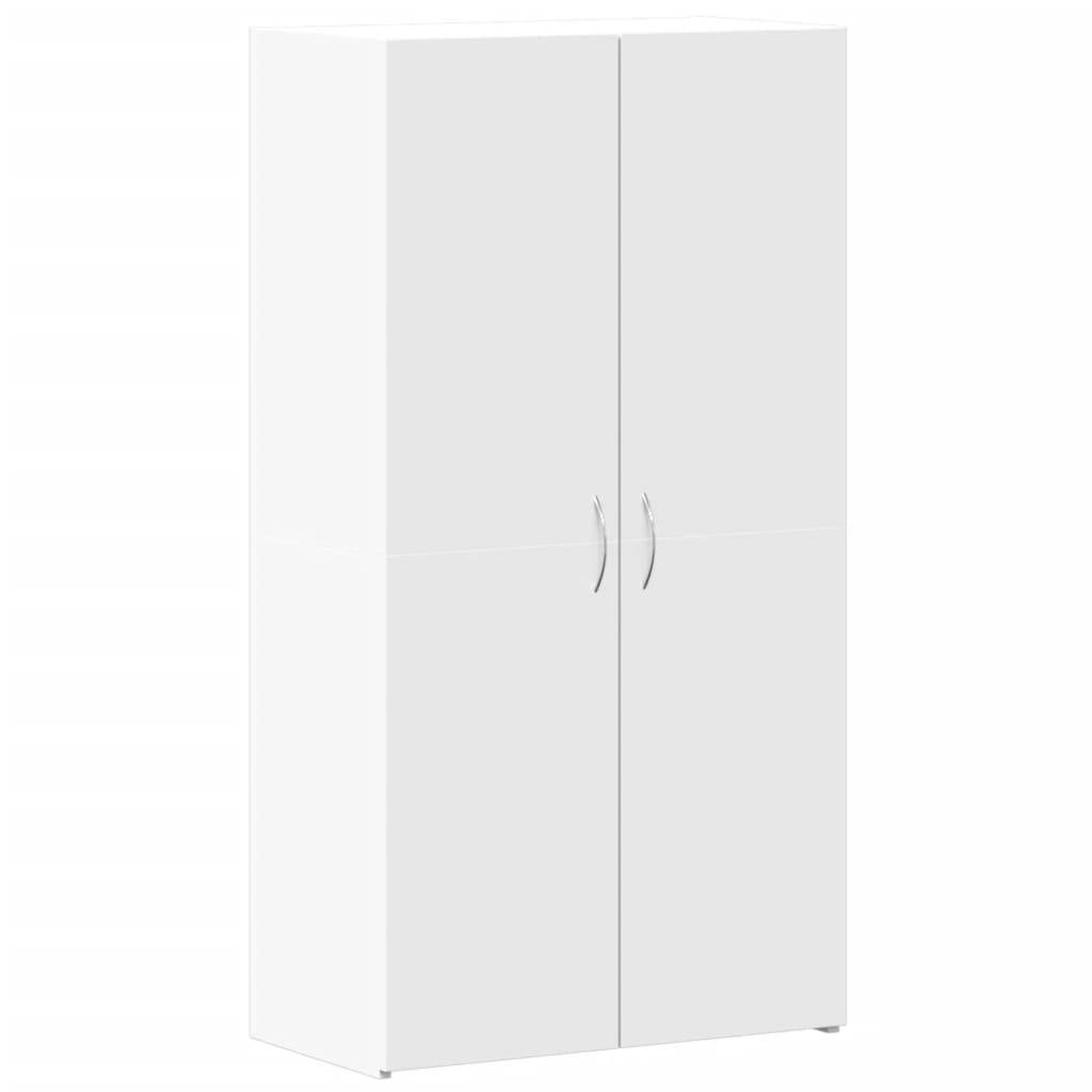 vidaXL Aktenschrank Weiß 60x32x115 cm Holzwerkstoff