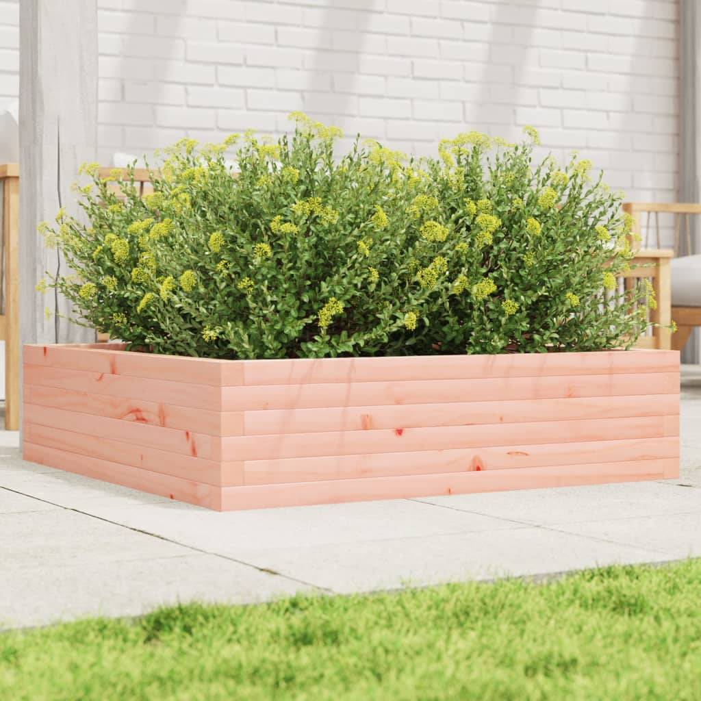 vidaXL Pflanzkübel 90x90x23 cm Massivholz Douglasie