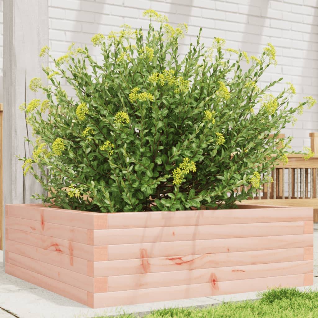 vidaXL Pflanzkübel 70x70x23 cm Massivholz Douglasie