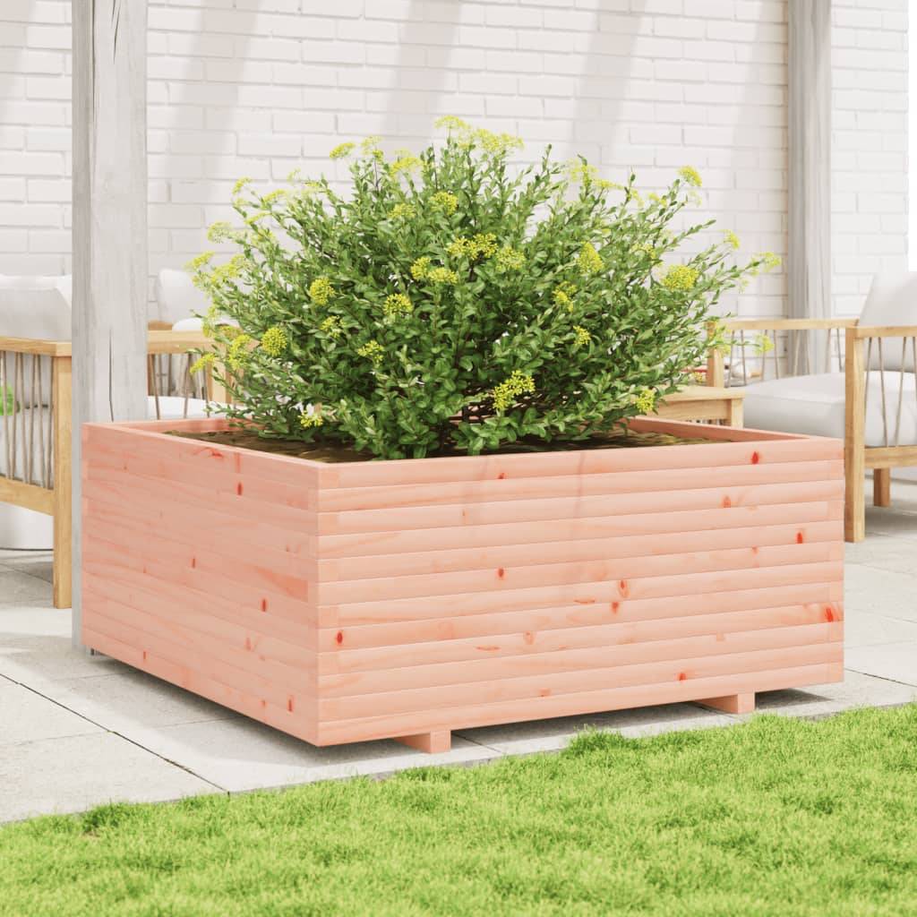 vidaXL Pflanzkübel 110x110x49,5 cm Massivholz Douglasie