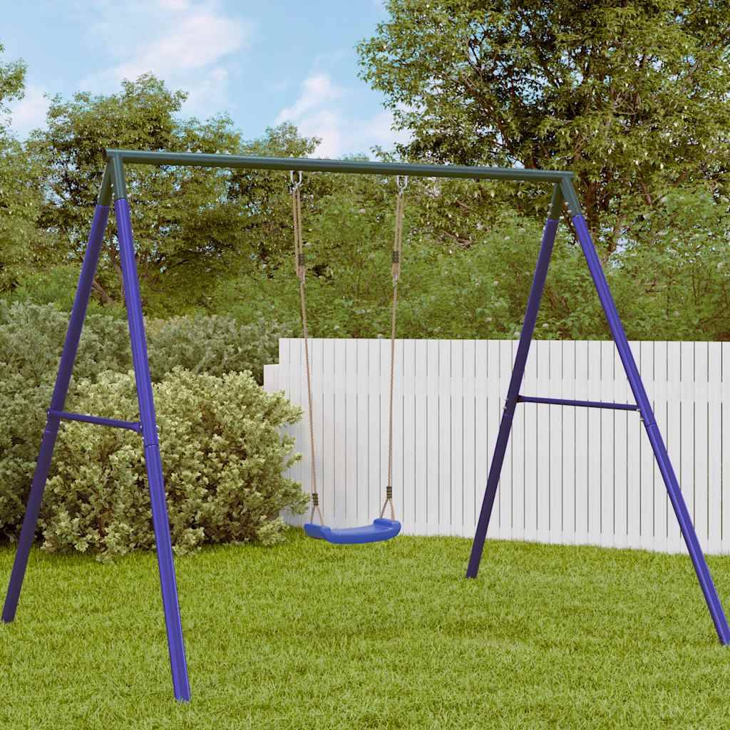 vidaXL Schaukelsitz für Kinder Verstellbar Blau