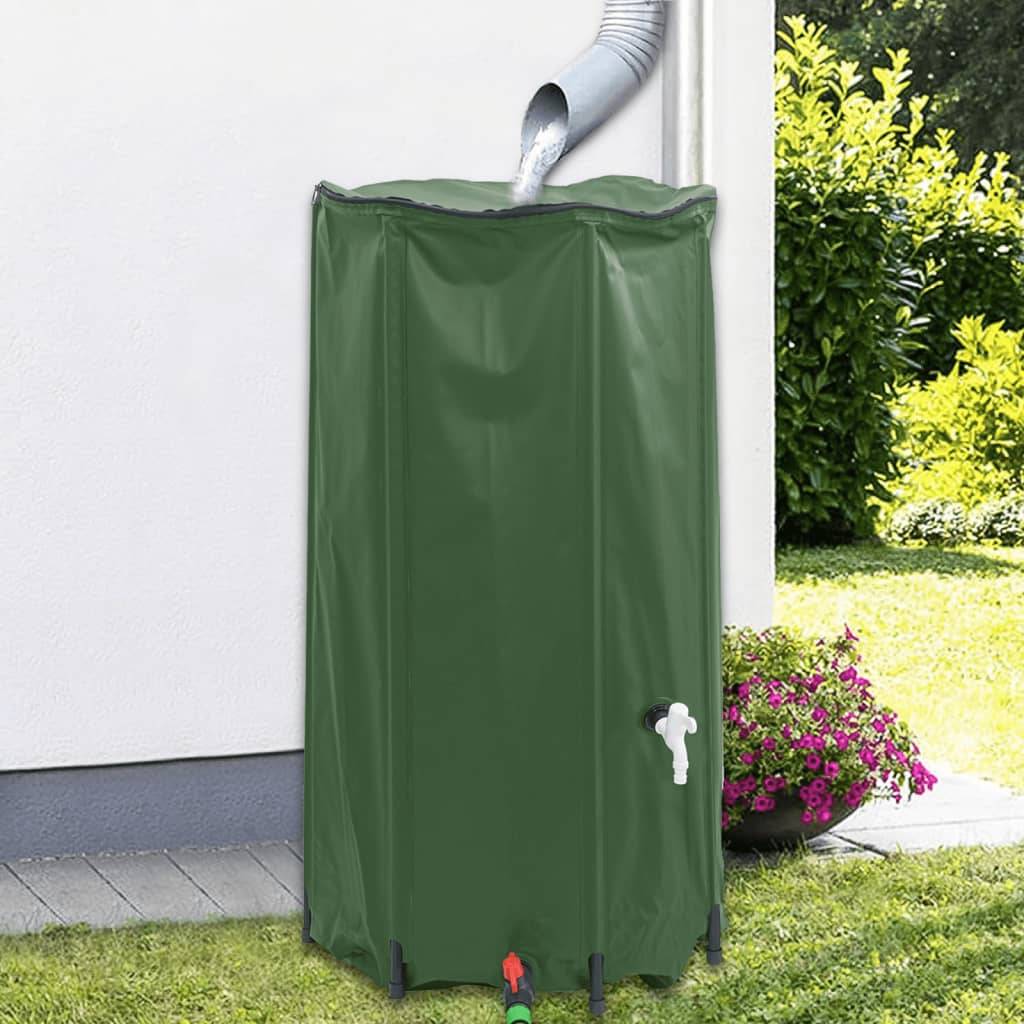 vidaXL Wassertank mit Wasserhahn Faltbar 100 L PVC