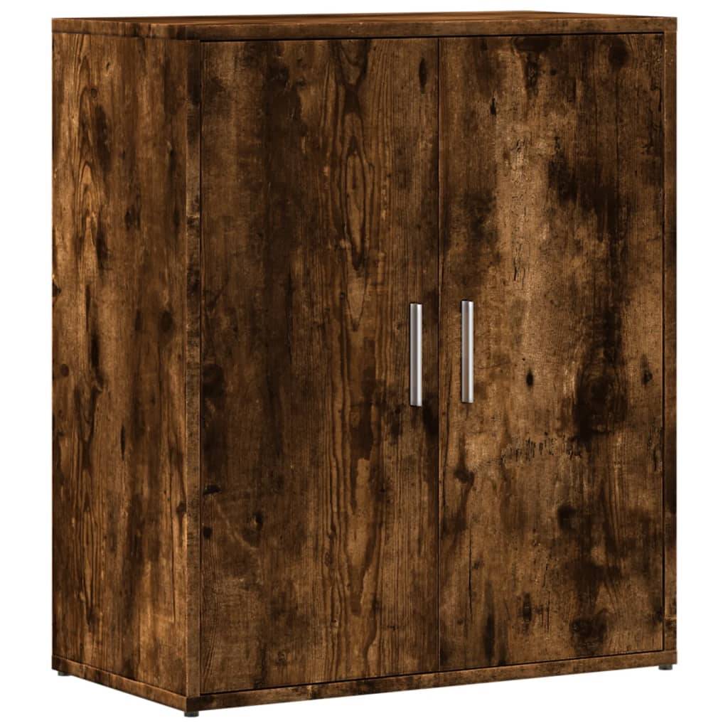 vidaXL Sideboard Räuchereiche 60x31x70 cm Holzwerkstoff
