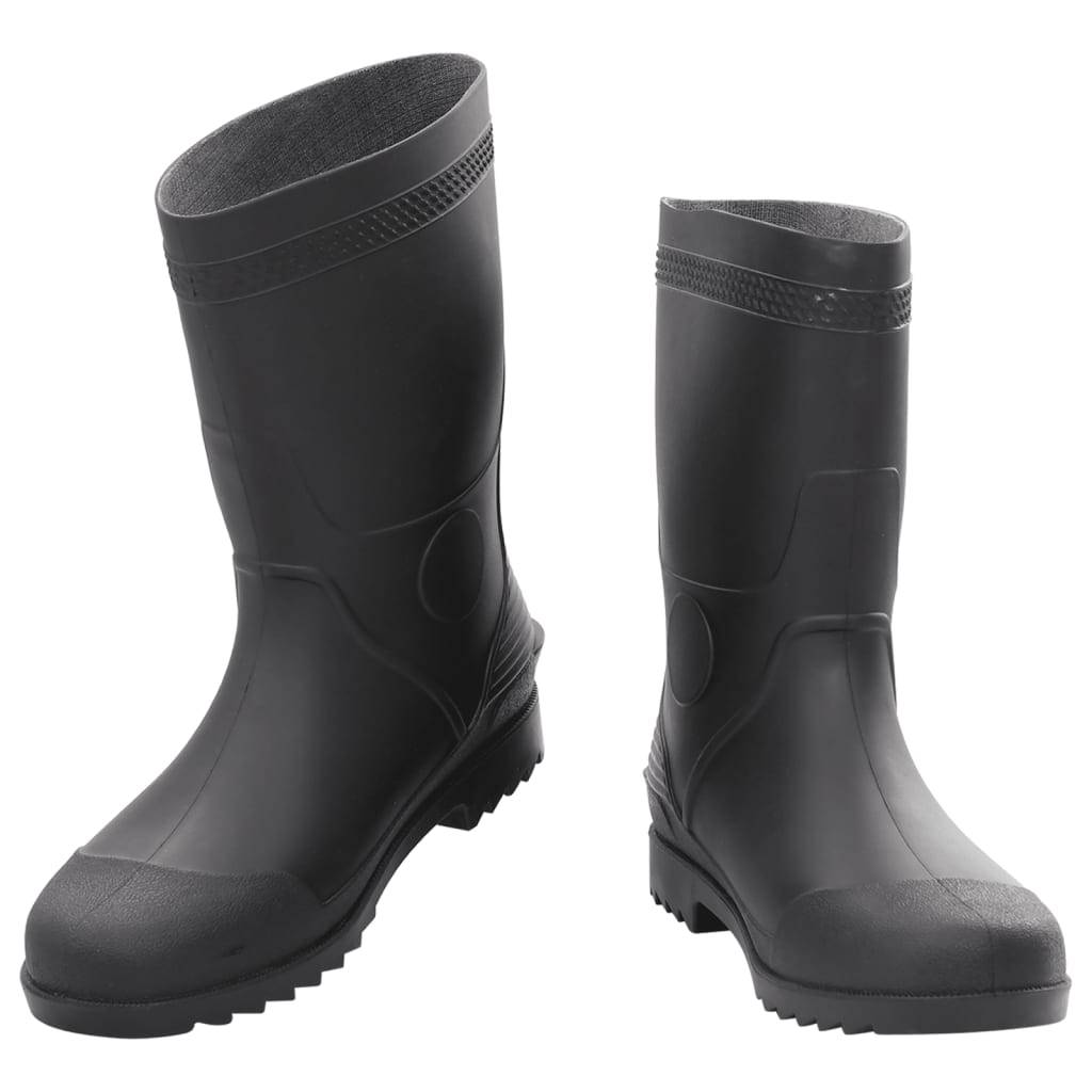 vidaXL Gummistiefel Schwarz Größe 46 PVC