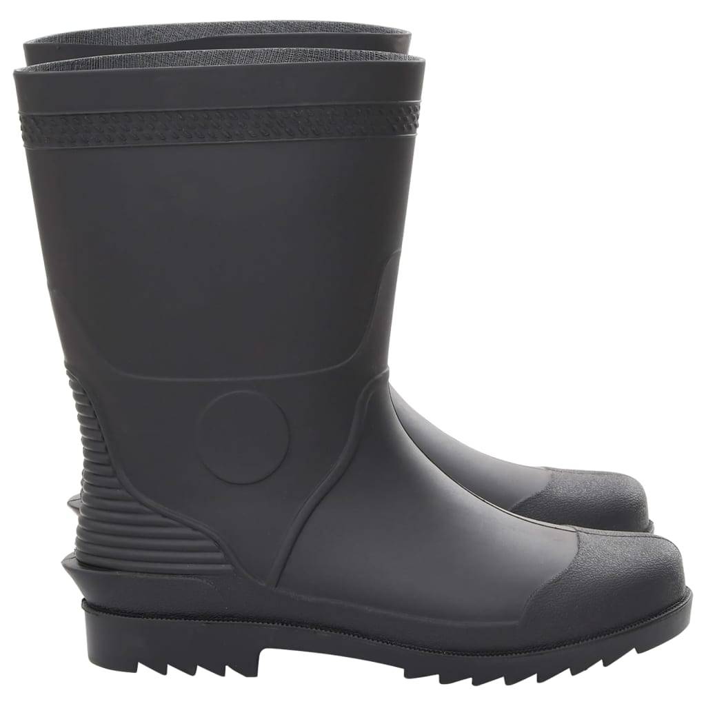 vidaXL Gummistiefel Schwarz Größe 46 PVC