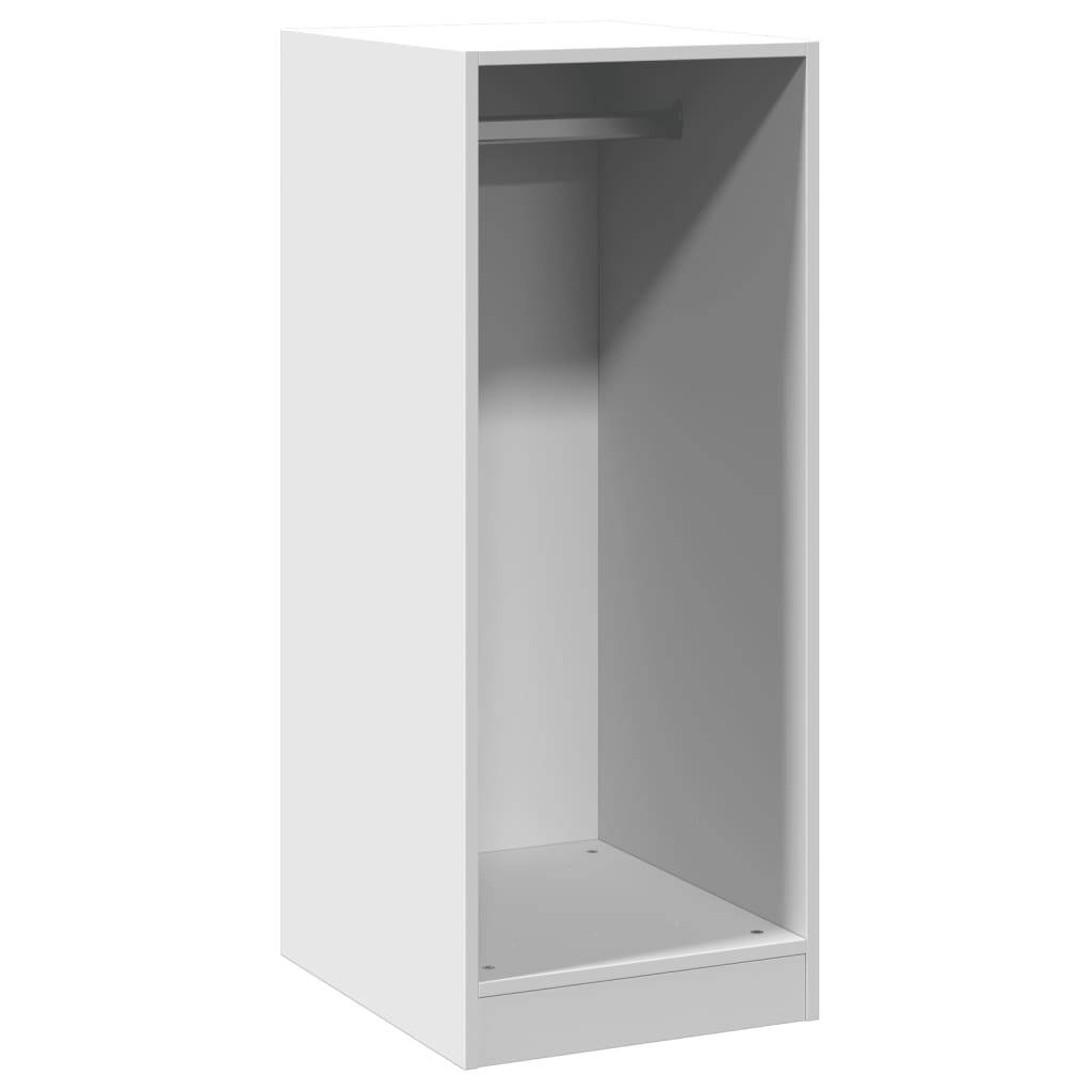 vidaXL Kleiderschrank Weiß 48x41x102 cm Holzwerkstoff