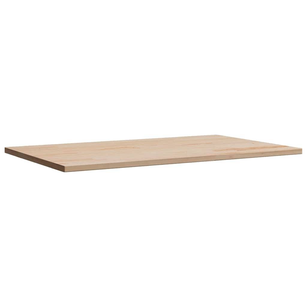vidaXL Tischplatte 80x50x2,5 cm Rechteckig Massivholz Kiefer