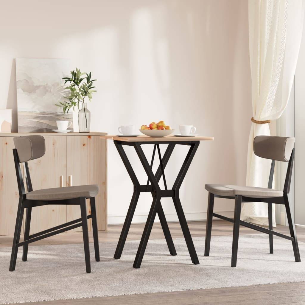 vidaXL Esstisch-Gestell in Y-Form 40x40x73 cm Stahl