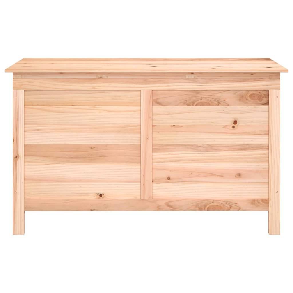 vidaXL Gartentruhe 99x50x56,5 cm Massivholz Tanne