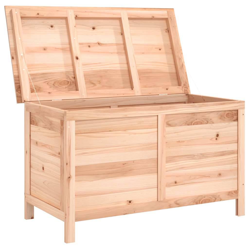 vidaXL Gartentruhe 99x50x56,5 cm Massivholz Tanne