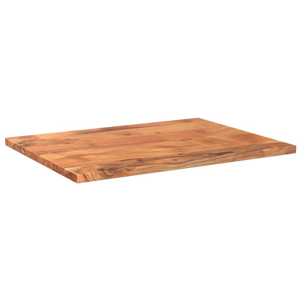 vidaXL Tischplatte 70x60x3,8 cm Rechteckig Massivholz Akazie