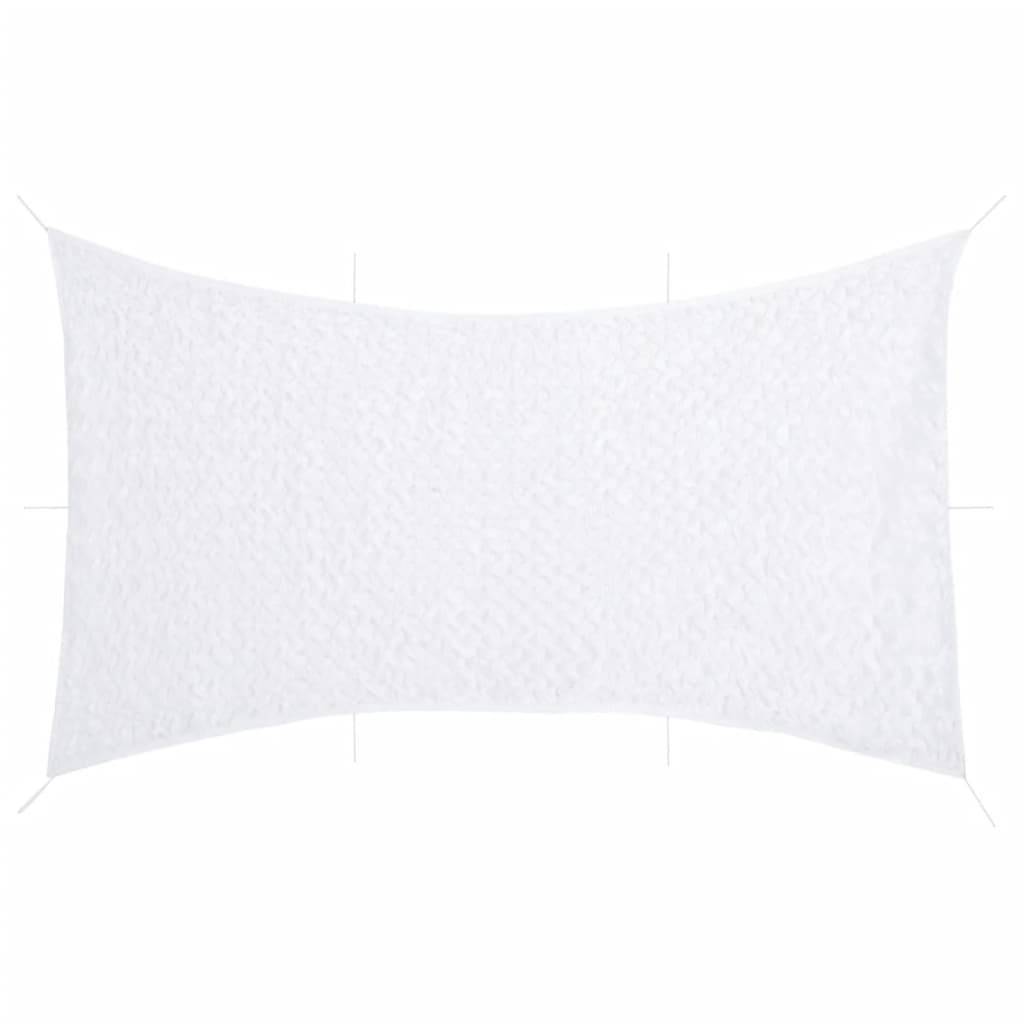 vidaXL Tarnnetz mit Aufbewahrungstasche 618x512 cm Weiß