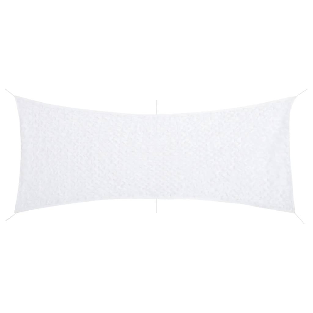 vidaXL Tarnnetz mit Aufbewahrungstasche 409x206 cm Weiß