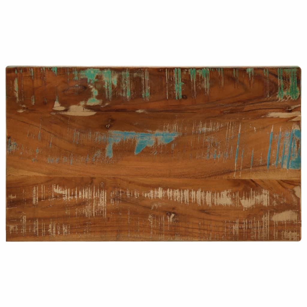 vidaXL Tischplatte 50x40x2,5 cm Rechteckig Altholz Massiv