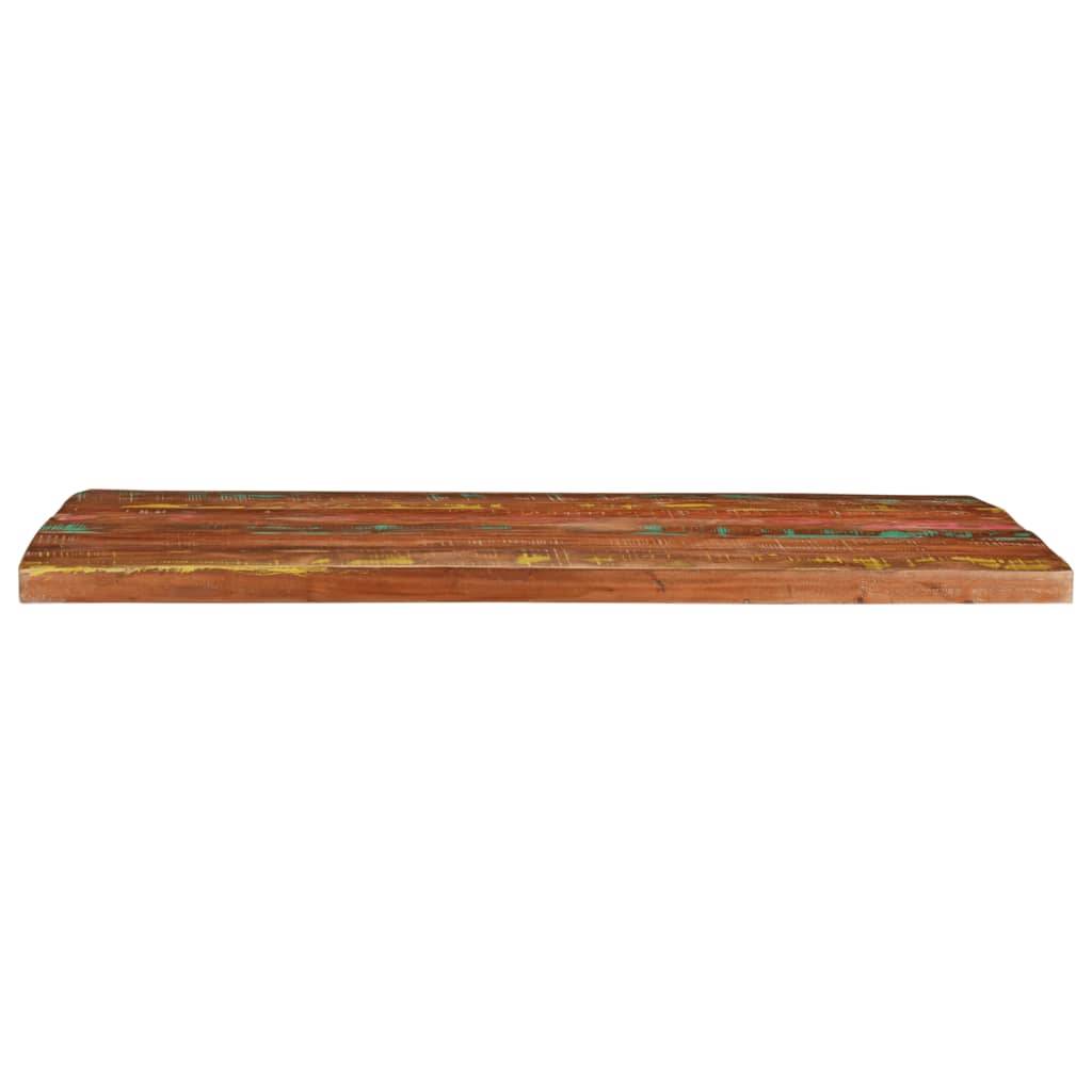 vidaXL Tischplatte 90x80x2,5 cm Rechteckig Altholz Massiv
