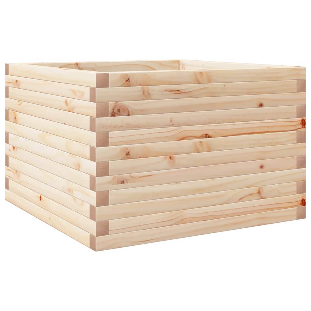 vidaXL Pflanzkübel 70x70x45,5 cm Massivholz Kiefer