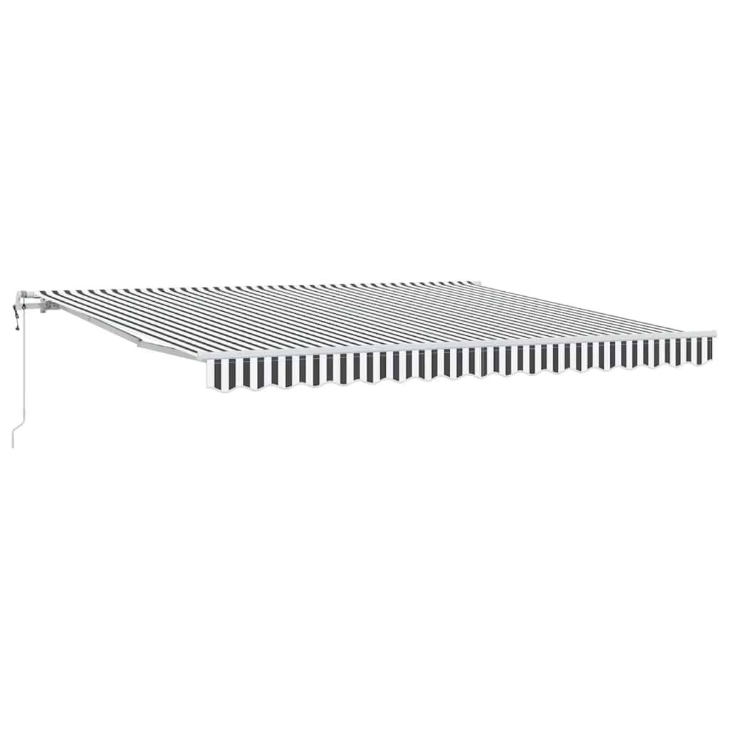 vidaXL Automatisch Manuell Anthrazit & Weiß 400x300 cm
