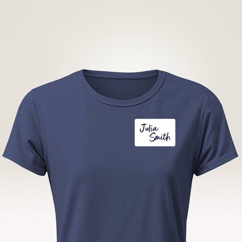 AVERY Zweckform Namens-Etiketten, 80 x 54 mm, ablösbar, weiß