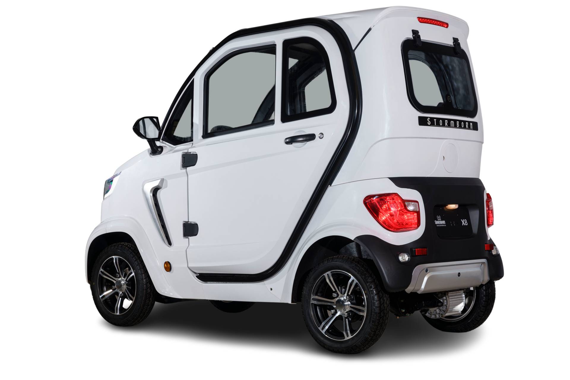 Stormborn X8 GT – 3 kW, Li-Ion-Akku, 45 km/h weiß